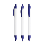 Bolígrafo de plástico reciclado con perfil ancho y tinta negra BIC® color azul marino