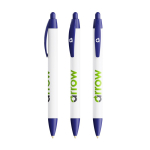 Bolígrafo de plástico reciclado con perfil ancho y tinta negra BIC® color azul marino