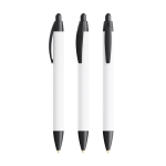 Bolígrafo de plástico reciclado con perfil ancho y tinta negra BIC®