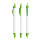 Bolígrafo de plástico reciclado con perfil ancho y tinta negra BIC®