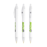 Bolígrafo de plástico reciclado con perfil ancho y tinta negra BIC®