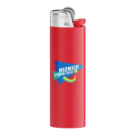 Mechero de plástico con gran seguridad y durabilidad BIC® J26 color rojo