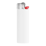 Mechero de plástico con gran seguridad y durabilidad BIC® J26 color blanco