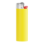 Mechero de plástico con gran seguridad y durabilidad BIC® J26 color amarillo