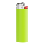 Mechero de plástico con gran seguridad y durabilidad BIC® J26 color verde manzana