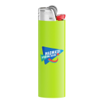 Mechero de plástico con gran seguridad y durabilidad BIC® J26 color verde manzana