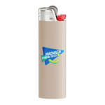 Mechero de plástico con gran seguridad y durabilidad BIC® J26 color gris claro