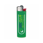 Mechero de plástico con diseño fino y llama estable BIC® J23 color verde