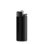 Mechero negro de plástico tamaño pequeño con seguro infantil BIC® J25 color negro