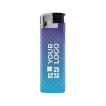 Mechero de plástico de fácil encendido por ignición BIC® J38 color negro vista retrato