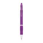 Bolígrafo de plástico con cuerpo translúcido y tinta azul Click BIC®