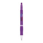 Bolígrafo de plástico con cuerpo translúcido y tinta azul Click BIC®