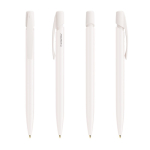 Bolígrafo biodegradable con protección antibacteriana y tinta negra BIC® color blanco