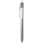 Bolígrafo de plástico estilo glaseado con tinta en 4 colores BIC®