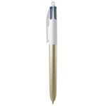 Bolígrafo de plástico estilo glaseado con tinta en 4 colores BIC®