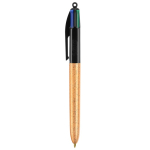 Bolígrafo de plástico estilo glaseado con tinta en 4 colores BIC®