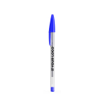 Bolígrafo de plástico transparente clásico con tinta azul BIC® Cristal® vista principal