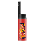 Encendedor de plástico con punta extendida gran alcance EZ Reach™BIC® color rojo