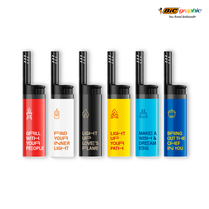 Encendedor de plástico con punta extendida gran alcance EZ Reach™BIC®
