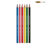Set de colorear reciclado con certificación FSC® y 6 lápices BIC®