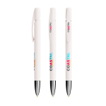 Bolígrafo de plástico recargable con acción de clic y tinta azul BIC®