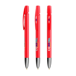 Bolígrafo de plástico recargable con acción de clic y tinta azul BIC®
