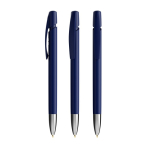 Bolígrafo de plástico recargable con acción de clic y tinta negra BIC® color azul marino