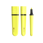Subrayador fluorescente de plástico con tinta de origen natural BIC® color amarillo