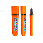 Subrayador fluorescente de plástico con tinta de origen natural BIC® color naranja