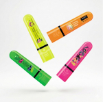 Subrayador fluorescente de plástico con tinta de origen natural BIC®