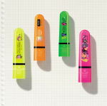 Subrayador fluorescente de plástico con tinta de origen natural BIC®