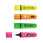 Subrayador fluorescente de plástico con tinta de origen natural BIC®
