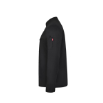 Chaqueta de cocina unisex manga larga con doble botón 190 g/m2 Velilla color negro tercera vista