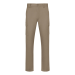 Pantalón multibolsillos sarga unisex cintura elástica 190 g/m2 Velilla color natural