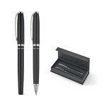 Set de escritura premium con bolígrafo y roller en tinta azul varios colores