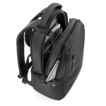 Mochila para portátil con 2 compartimentos acolchados 20L 17” color negro sexta vista