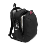 Mochila de viaje con apertura completa y bolsillo capacidad 25L 16'' color negro sexta vista
