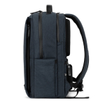 Mochila para portátil con compartimentos acolchados 20L y 17,3'' color azul quinta vista