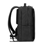 Mochila para portátil con compartimentos acolchados 20L y 17,3'' color gris oscuro cuarta vista