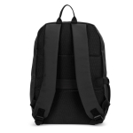 Mochila de cuero sintético con cremalleras impermeables para PC 16” color negro segunda vista