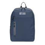 Mochila de cuero sintético con cremalleras impermeables para PC 16” vista principal