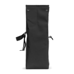 Bolsa térmica enrollable cierre ajustable de piel sintética 7L color negro tercera vista