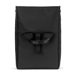 Bolsa térmica enrollable cierre ajustable de piel sintética 7L color negro quinta vista