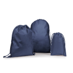 Bolsa térmica enrollable cierre ajustable de piel sintética 7L color azul tercera vista