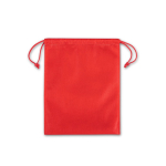 Mochila cuerdas mediana tela no tejida y cierre termosellado 60 g/m2 color rojo primera vista