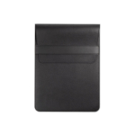 Funda resistente para portátil hecho de piel sintética y tamaño 14” color negro