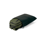 Mochila de cuerdas de tela no tejida con cierre de cordón 60 g/m2 color negro quinta vista