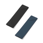 Estuche para bolígrafo en piel sintética con cierre seguro varios colores