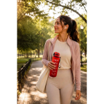 Botella mate engomada de RPET con frases motivadoras 1,06ml vista bodegón