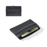 Tarjetero con cierre elástico y protección RFID para 5 tarjetas varios colores
